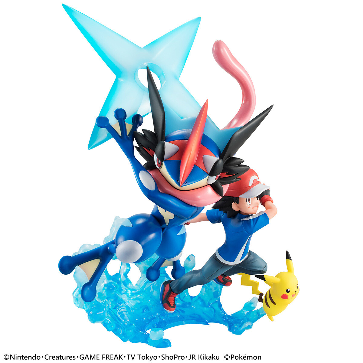 Ash, Pikachu and Ash-Greninja Synchronize for New Pokémon G.E.M. Figure Set! 6