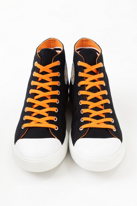 The orange on black looks cool. 2