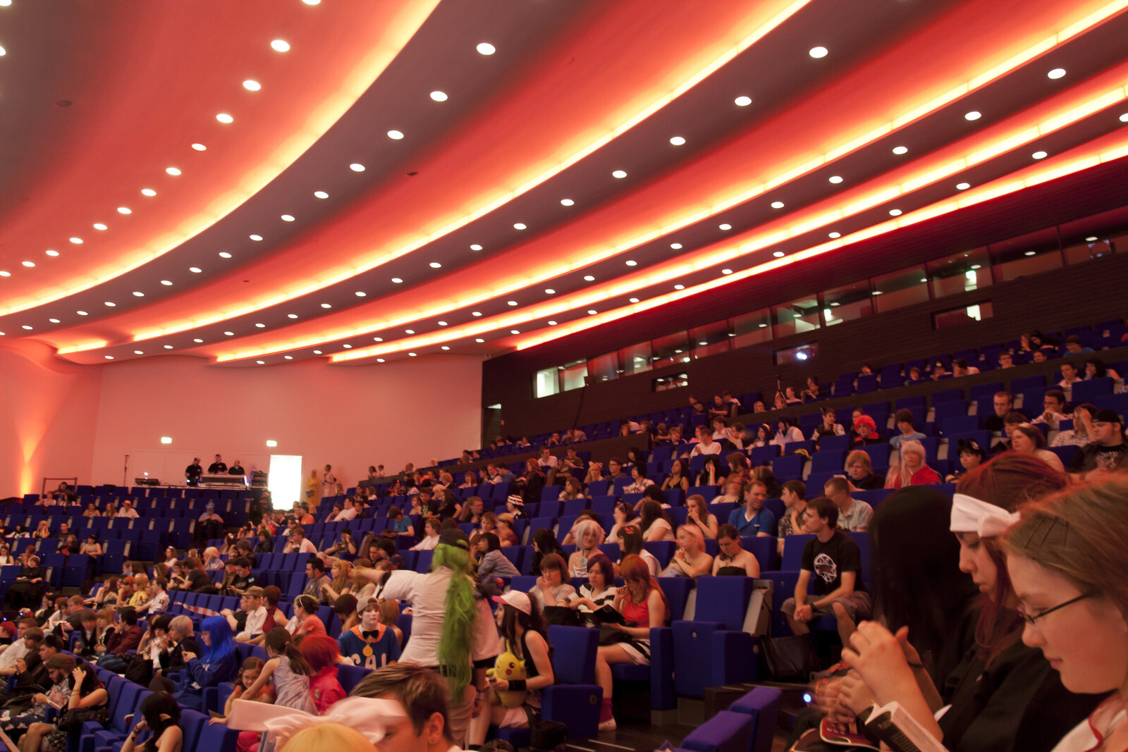 Guests wait in anticipation for the next performer on the Main Stage! 1