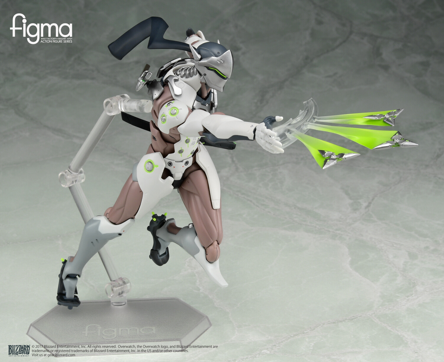 Genji of Overwatch Recreated as Posable figma! 3