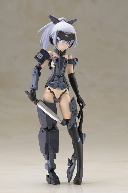Welcome the Newest Frame Arms Girl! Frame Arms Girl Jinrai Indigo Ver. Announced 5