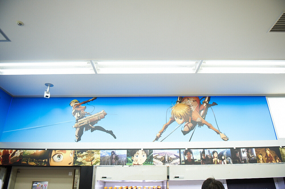 Lawson Stores Themed After Attack on Titan Open! Campaign Goods Also Go on Sale! 18