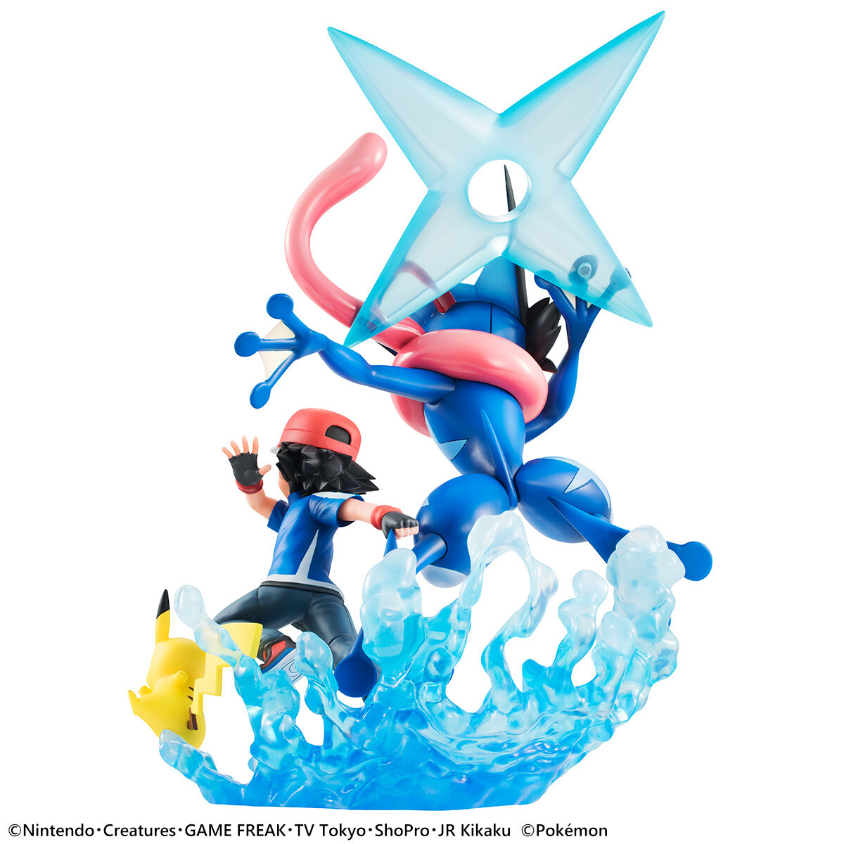 Ash, Pikachu and Ash-Greninja Synchronize for New Pokémon G.E.M. Figure Set! 1
