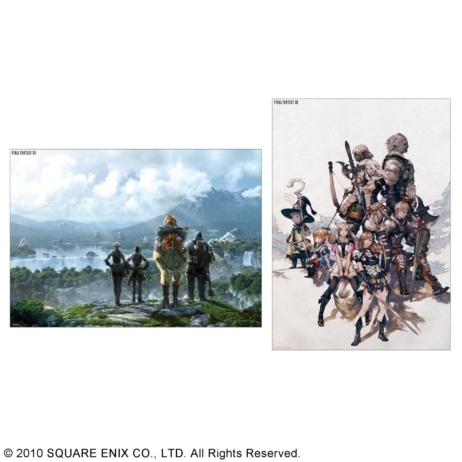 Final Fantasy XIV Poster Set