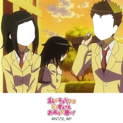 *WataMote* Frames Available Now For a Limited Time on Otaku Camera! 9