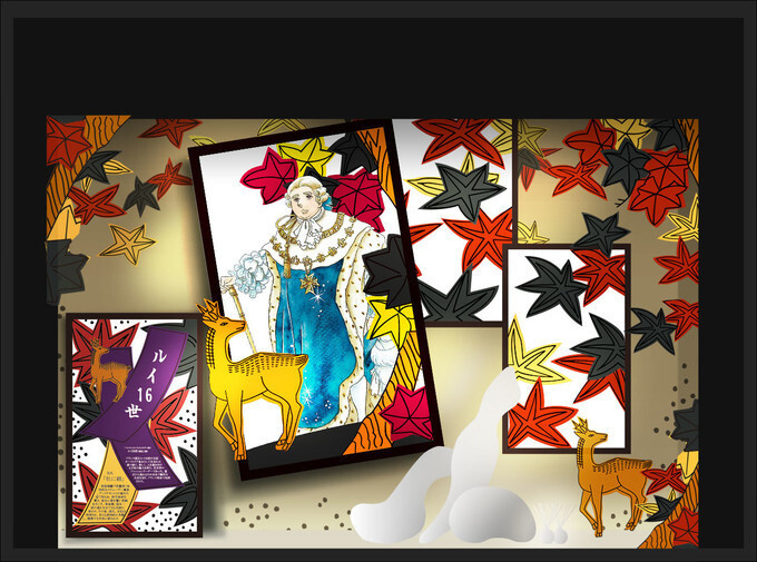 The Rose of Versailles Prepares Isetan Shinjuku for the New Year 9