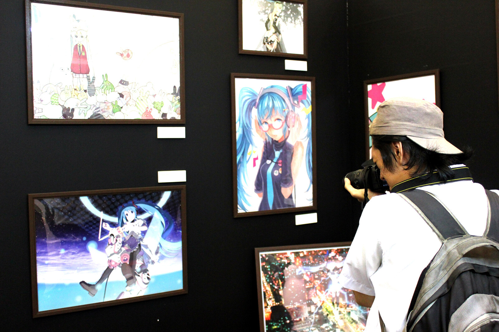The Tokyo Otaku Mode booth featured fan art by Special Creators. 29