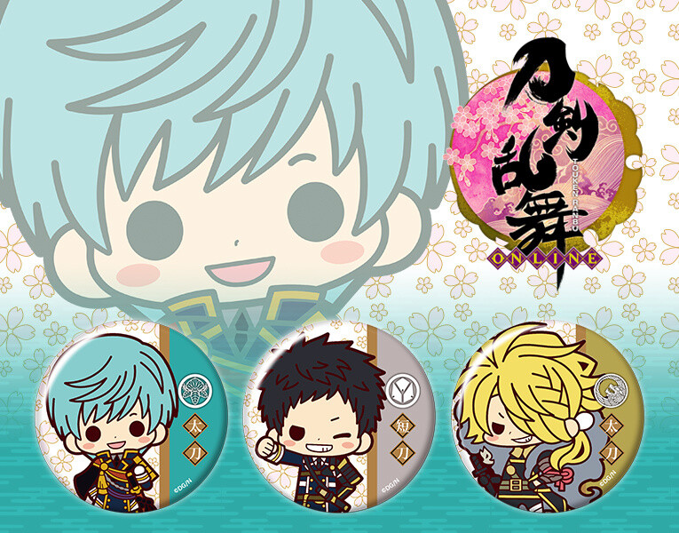 Adorable Touken Ranbu -Online- Sakurai Ver. Vol. 3 Trading Badge Collection Available April 2017! 0
