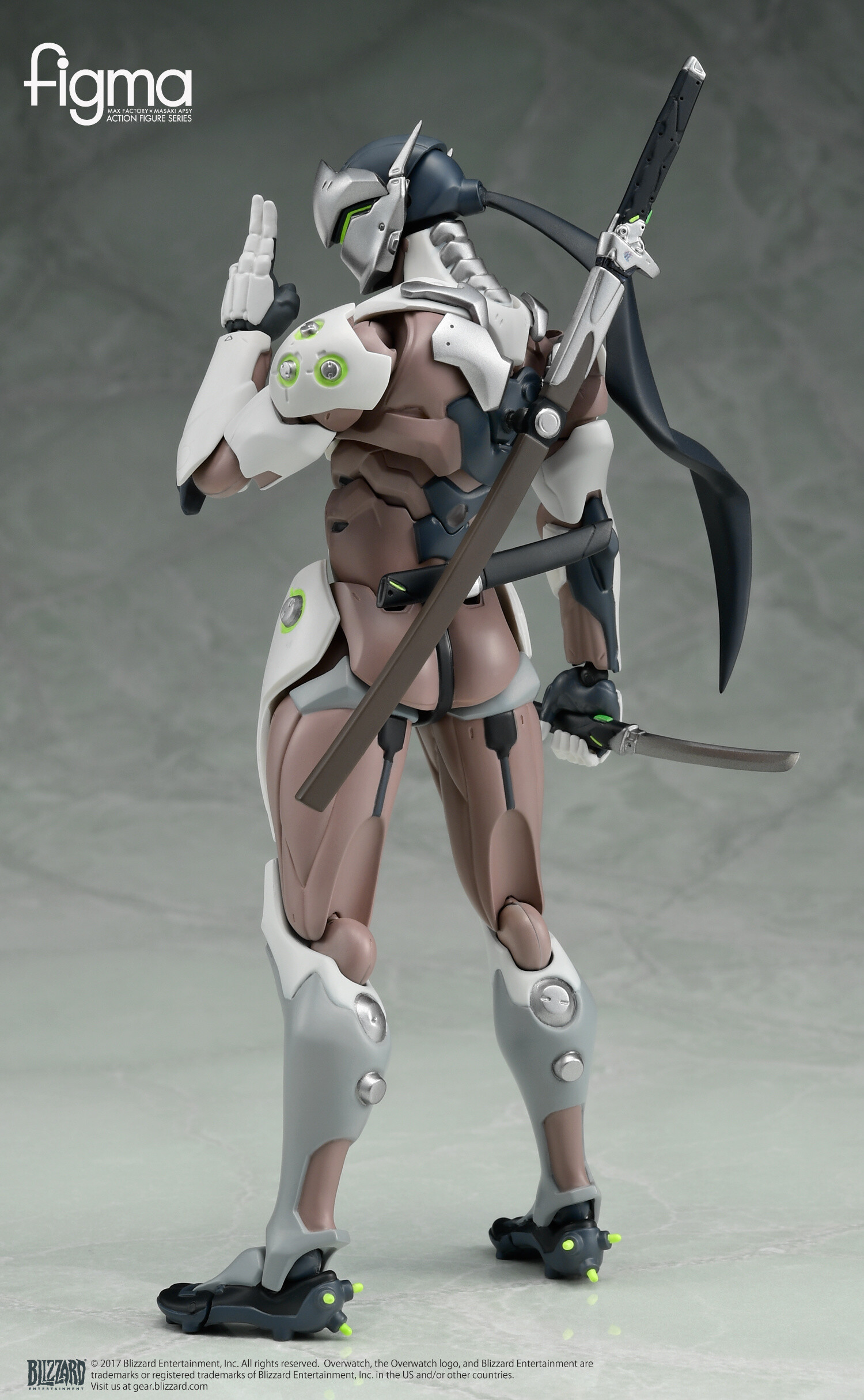 Genji of Overwatch Recreated as Posable figma! 2