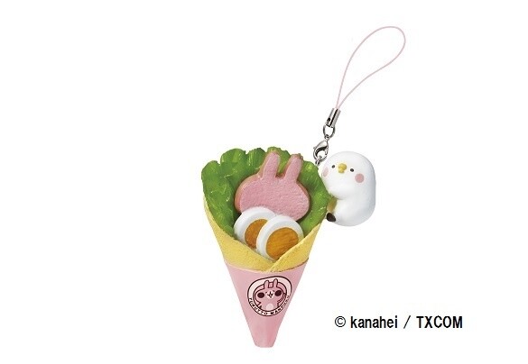 Kanahei no Shoudoubutsu Yurutto Manpuku Mascot 4: Ham and Egg Salad Crepe 16