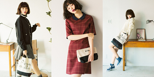 Fashion Magazine ViVi Comes with Attack on Titan Levi Tote Bag! 2