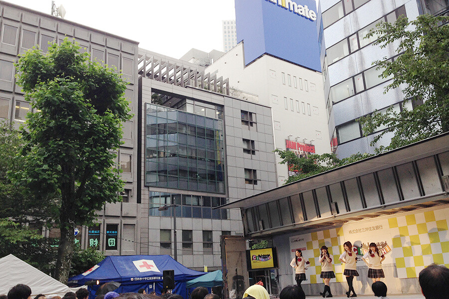 Just to the side of the stage is Anime Ikebukuro. 14