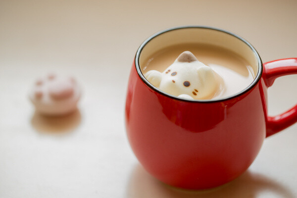 Cafe Kitty Marshmallow - Marshmallow Shop Yawahada 5