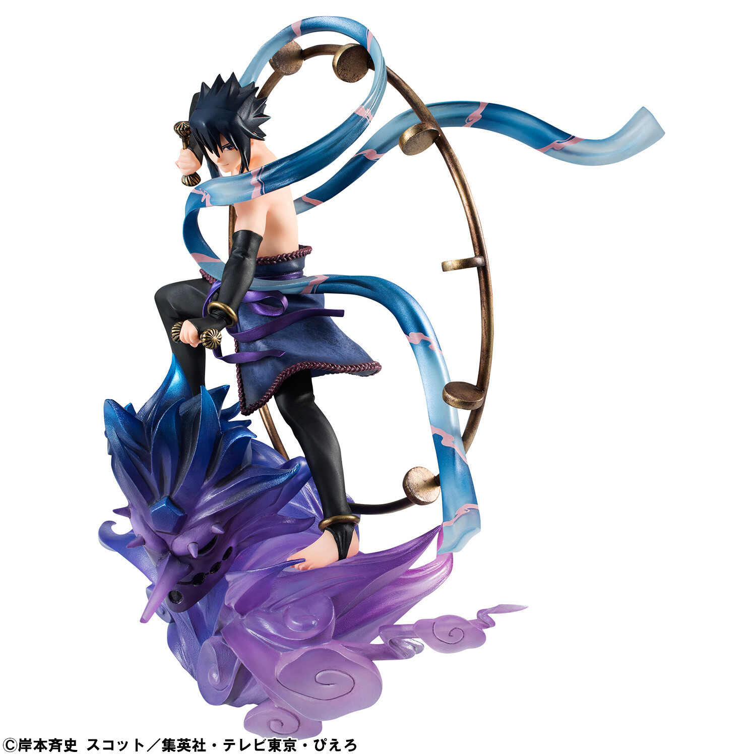 Naruto and Sasuke - Gods of Wind and Thunder in Megahouse Figure Set 9