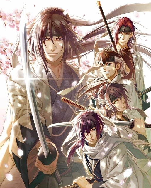 Hakuouki Characters Don Racoon Ears for Double Anniversary Event! 7