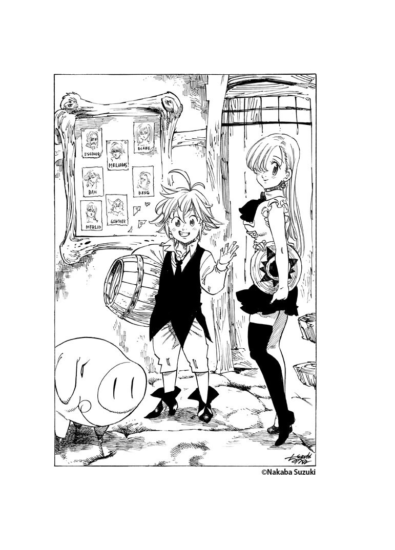 The Seven Deadly Sins Game Book Released Featuring Illustrations by Suzuki Nakaba! 1