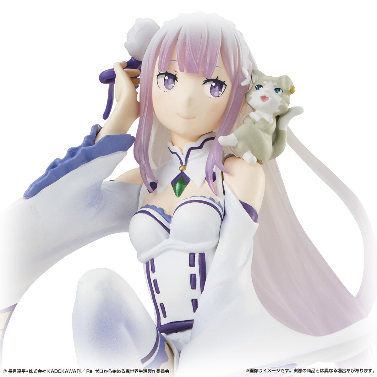 Emilia, Ram & Rem Set of CharaPortraits Re:Zero Figures Released! 3