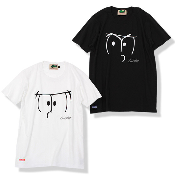 Face T-Shirt (White: Osomatsu, Black: Karamatsu) 1