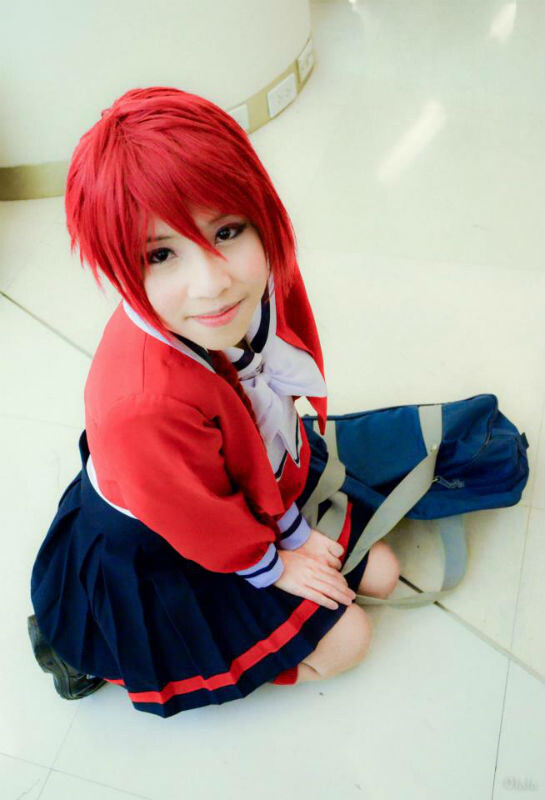 Cosplay of Shidou Hikaru from Magic Knight Rayearth 6