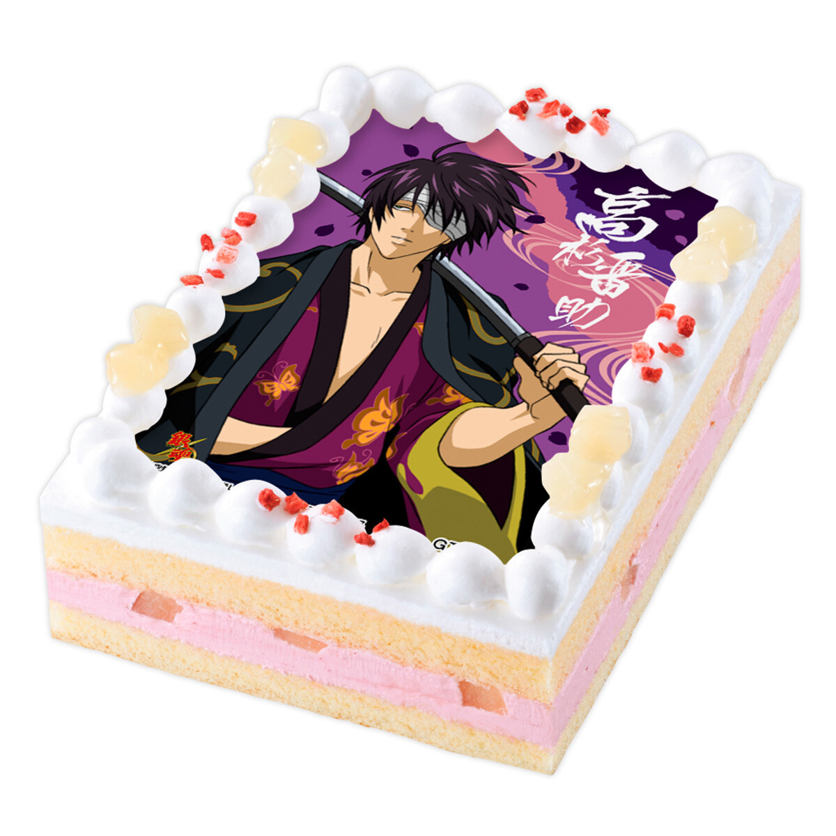 Sixteen Character Cakes Available Featuring Illustrations of Gintama Cast Including Gin, Hijikata & Okita! 6