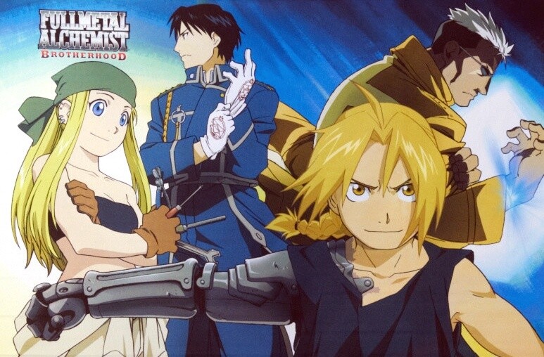 Fullmetal Alchemist Brotherhood cast photo. :D