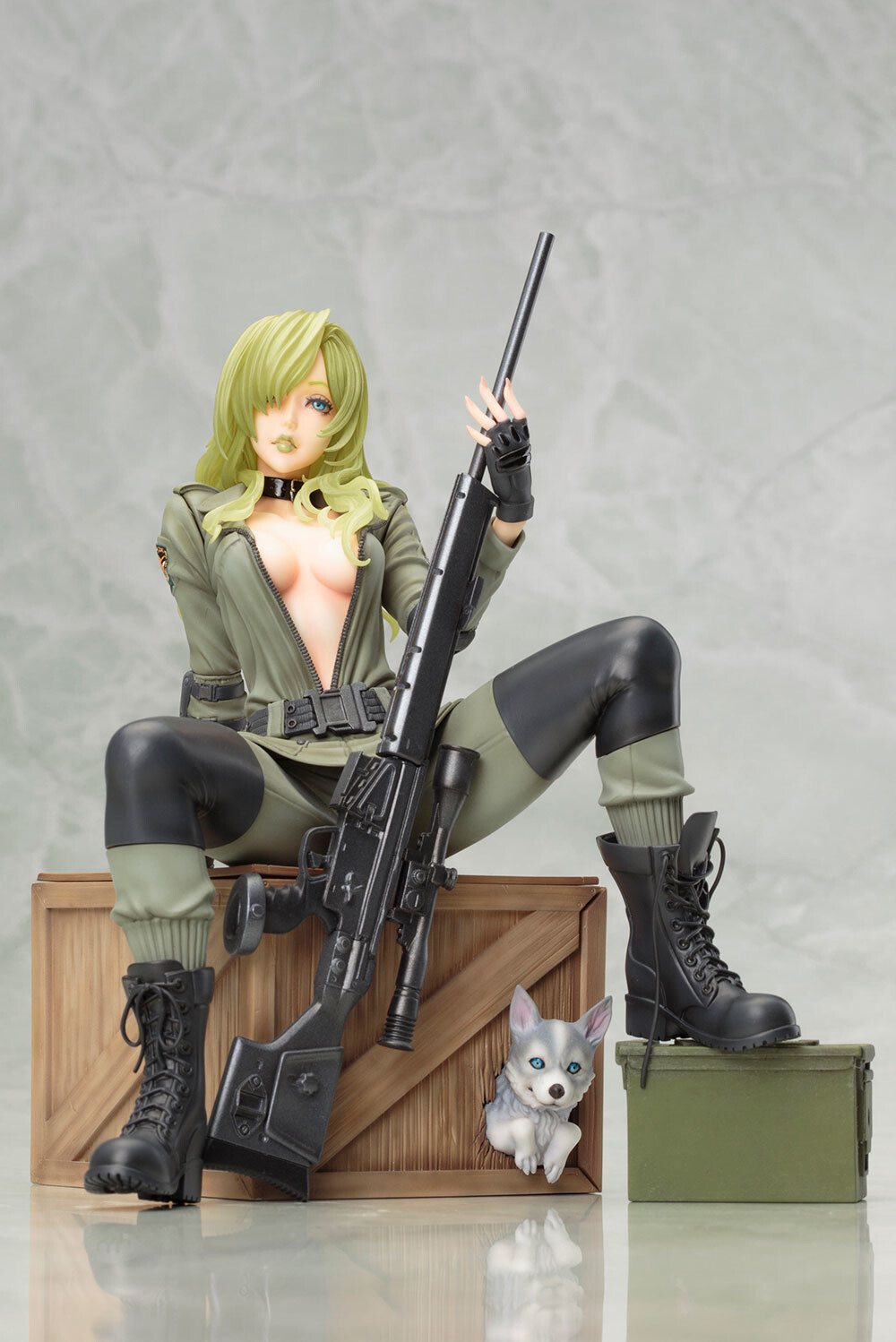 Metal Gear Solid Sniper Wolf Bishoujo Statue 0