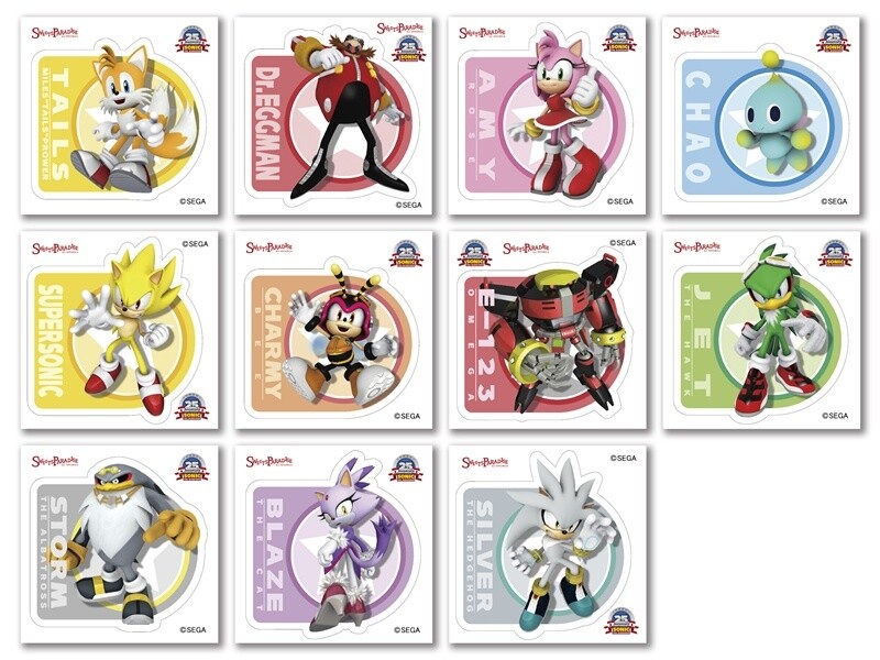 Sonic 25th Anniversary Cafe Opening in Osaka’s Sweets Paradise Tennouji & Tokyo Skytree Town’s TV Station Official Shop Tree Village!! 15