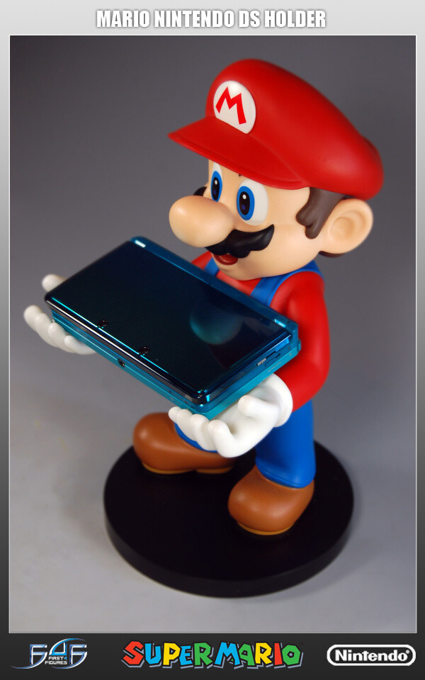 super mario ds holder statue