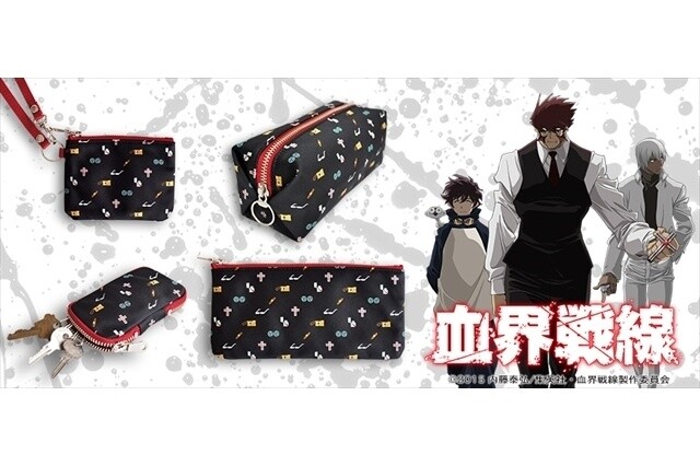 Available Now Jacquard Items Themed After Leo Klaus Zapp From Blood Blockade Battlefront Product News Tokyo Otaku Mode Tom Shop Figures Merch From Japan