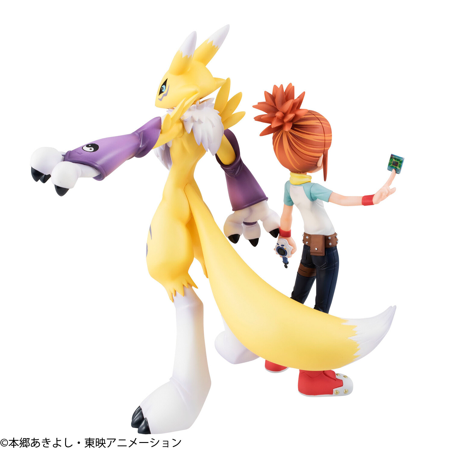 G.E.M. Series Digimon Tamers - Renamon and Ruki Makino 8