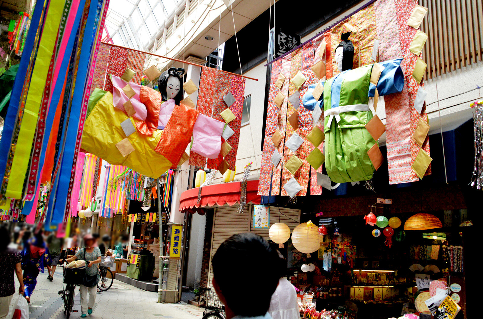 Asagaya Tanabata Festival Features Gigantic Paper Mache of Popular Anime Characters 9