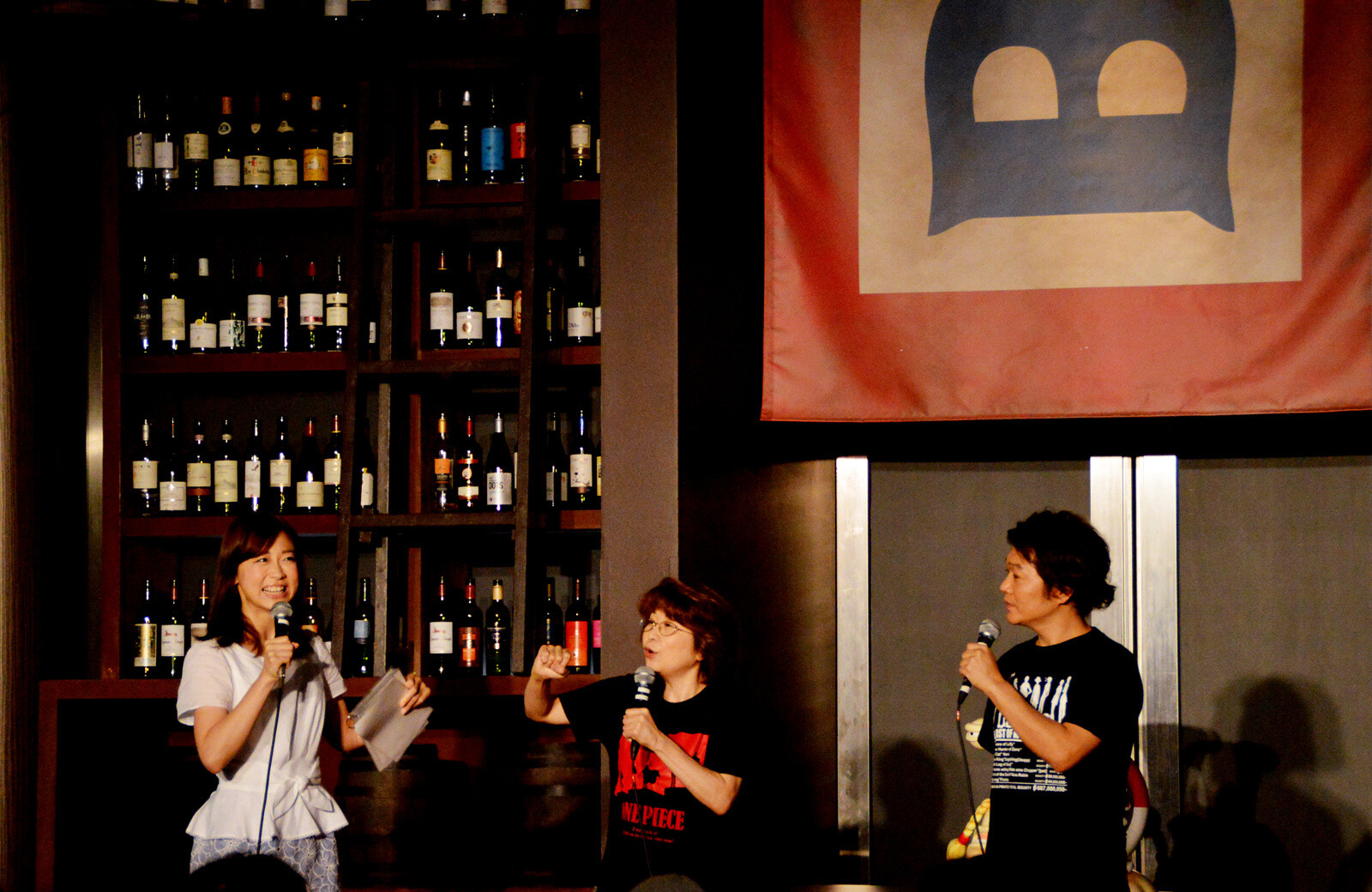 The venue of the private viewing was heated up by voice star guests Mayumi Tanaka (Monkey D. Luffy) and Kappei Yamaguchi (Usopp). 18