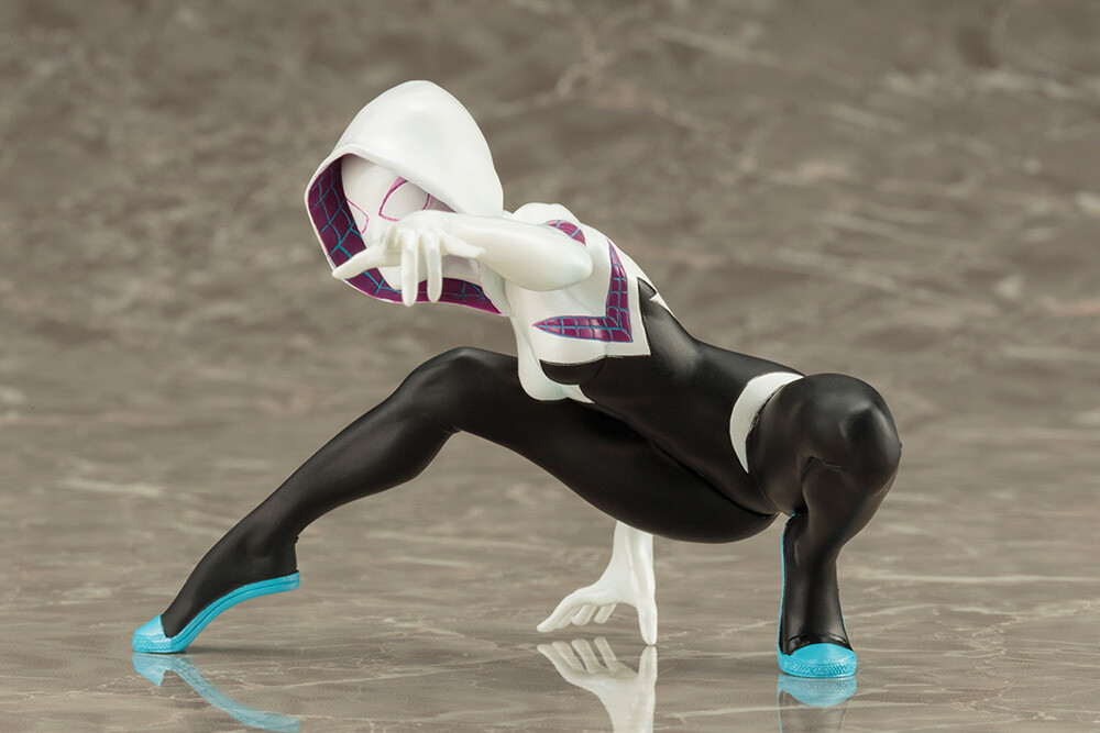 Gwen Stacy Lands in Kotobukiya’s Spider-Man Hall of Fame Figure Series! 1