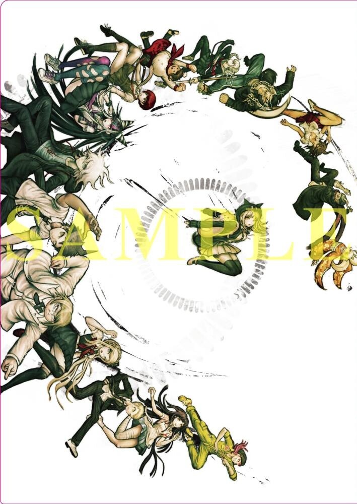 Danganronpa 1 & 2 Clear File Folder Set (Folder 2) 3