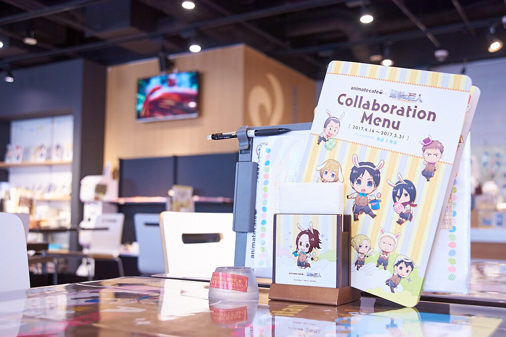 Celebrate Attack on Titan Season 2 at animate Cafe! [Photo Report] 4