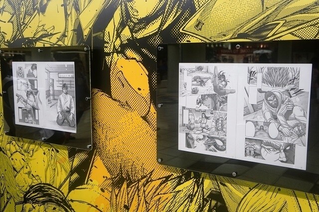 New “Terra Formars” Chapter 0 - Raw Manuscript and Life-Size Version Appear in Shinjuku Station 6