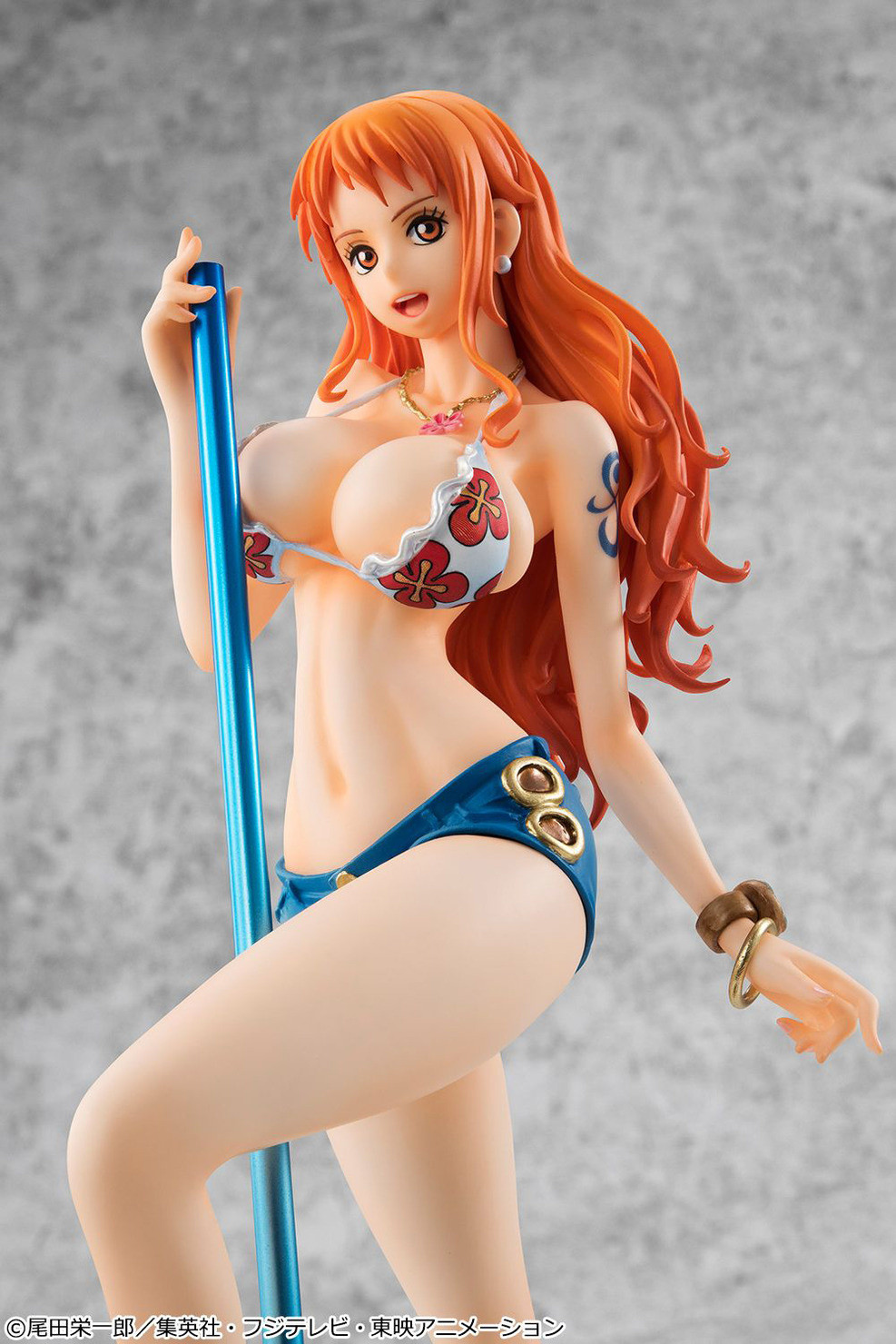 Nami Posed With Clima-Tact for New One Piece P.O.P Figure! 