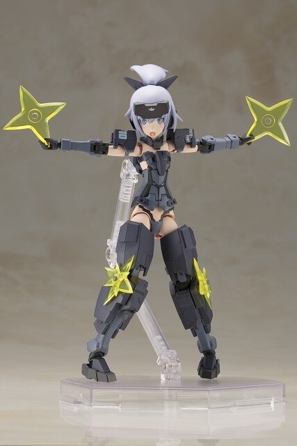 Welcome the Newest Frame Arms Girl! Frame Arms Girl Jinrai Indigo Ver. Announced 4