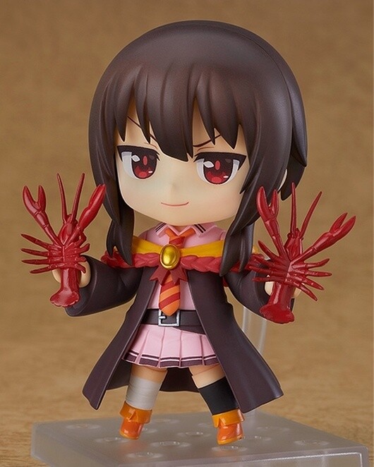 Megumin of KonoSuba Rocks School Uniform for New Nendoroid! 2