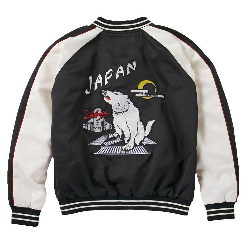 Regional Sukajan Jacket: Shibuya (Reverse) - Hachiko 0