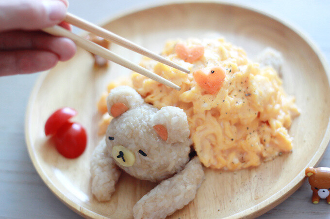 [Healthy Food for the Geeky Soul] Perfect Scrambled Eggs with Rilakkuma 9