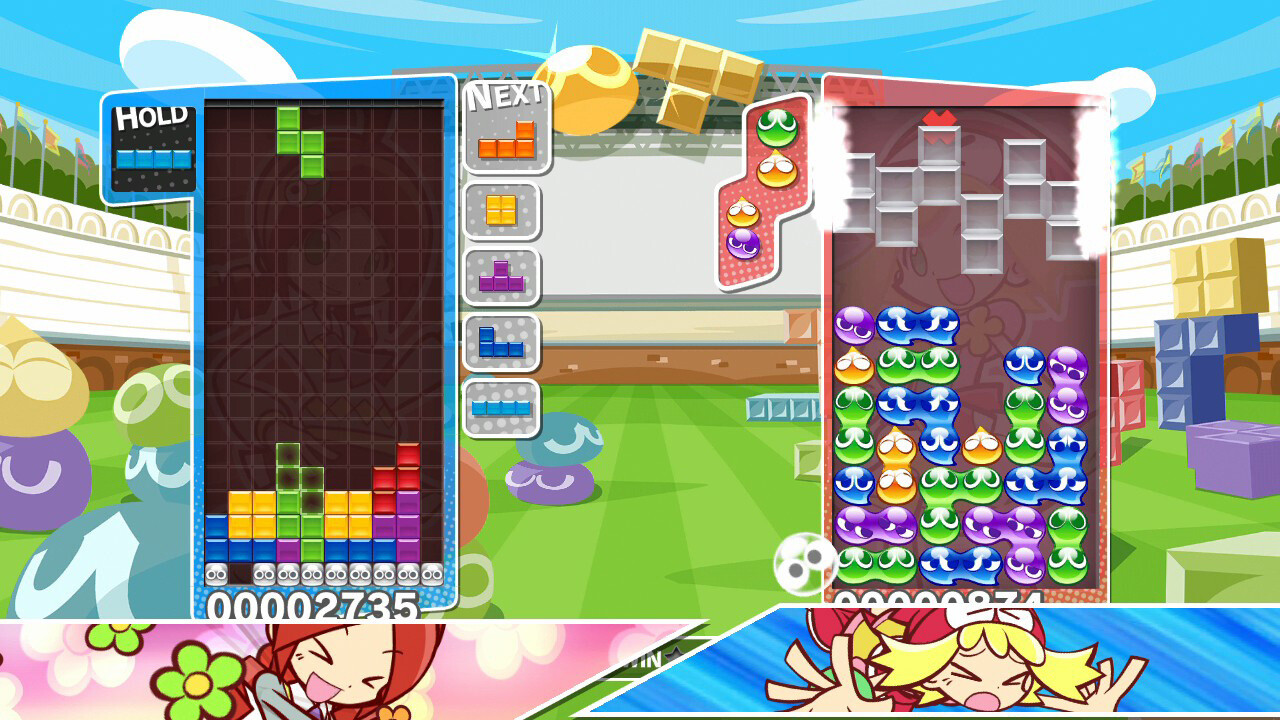 Puyo Puyo fights with Tetris?! Sega to Release New Action Puzzle Game *Puyo Puyo Tetris* in 2014 2
