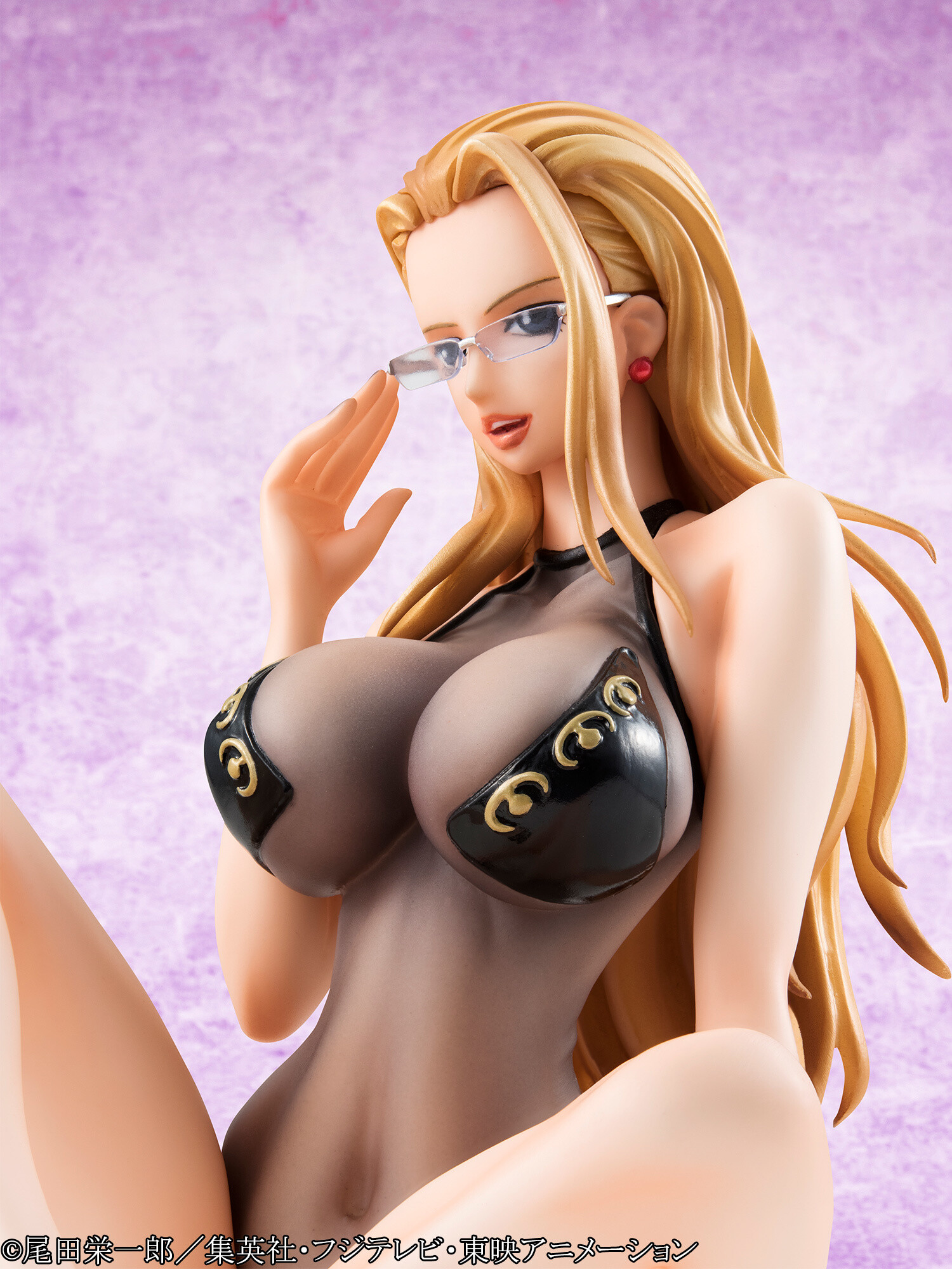 One Piece Spy Kalifa Dazzles in See-Through Swimsuit! 0