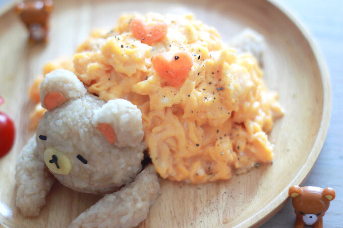 [Healthy Food for the Geeky Soul] Perfect Scrambled Eggs with Rilakkuma 18