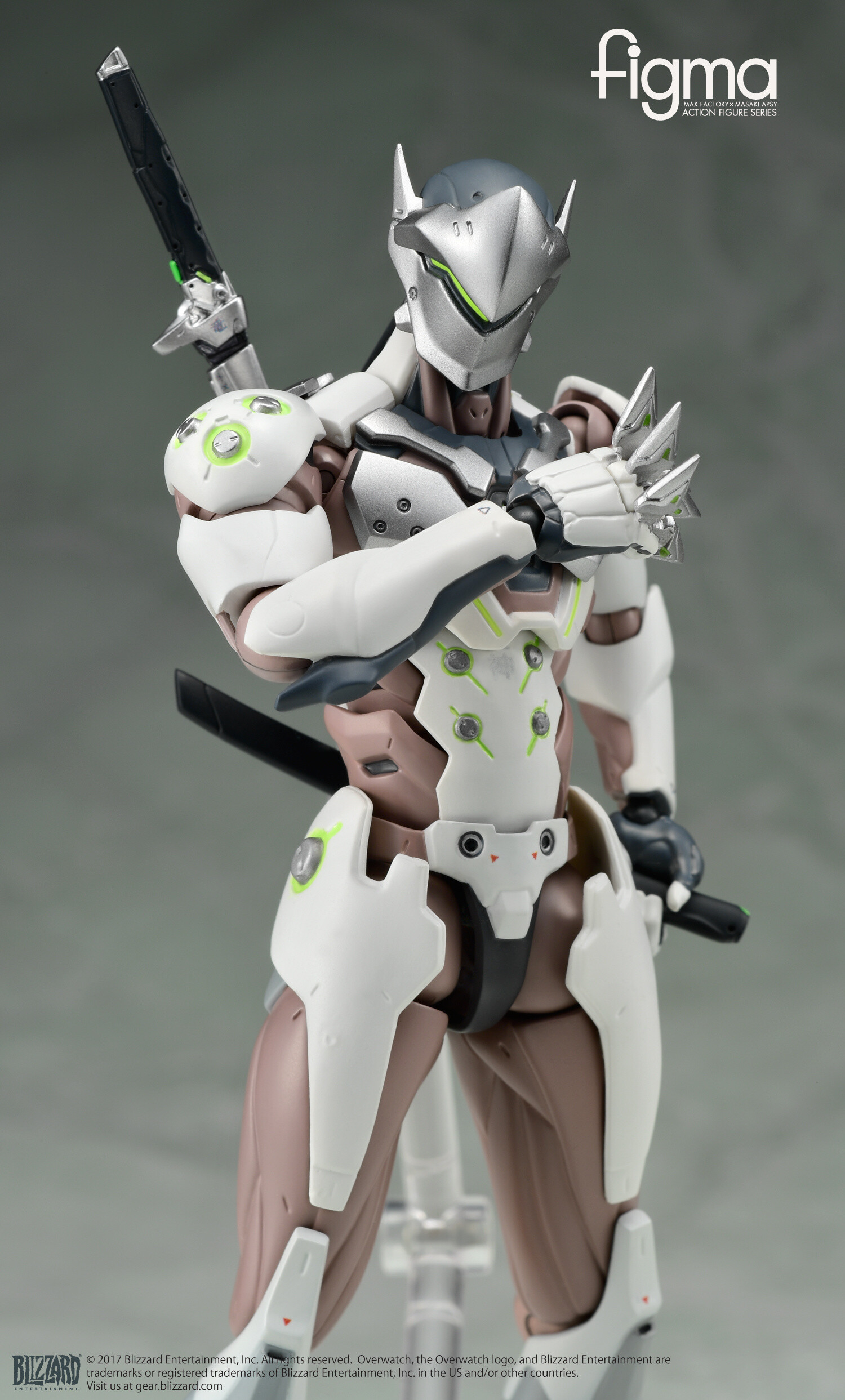 Genji of Overwatch Recreated as Posable figma! 1