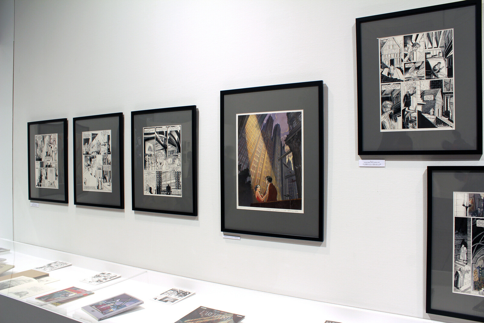 Grand prize in Manga division: "Les Cités Obscures (Cities of the Fantastic)" by  Benoît Peeters and François Schuten. 1