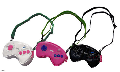 Essential for Girl Gamers - Pouches Themed After Saturn and Mega Drive Controllers 1