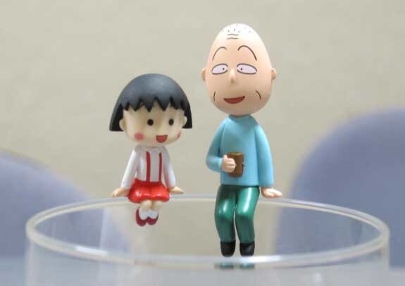 Maru-chan and Ojii-chan of “Chibi Maruko-chan,” on Your Cup! 0