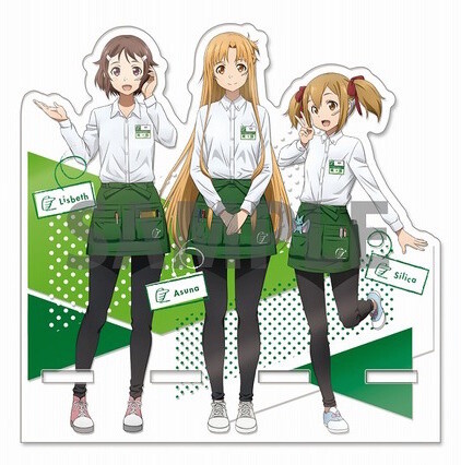 Asuna, Lisbeth & Silica Don Uniforms for Sword Art Online x Tokyu Hands Collaboration! 9