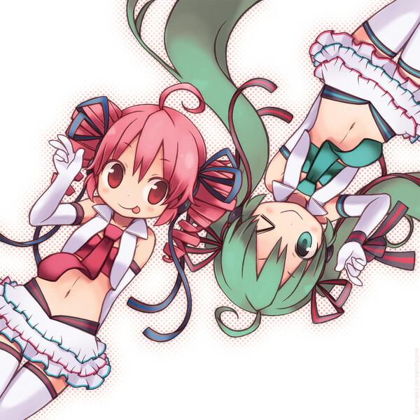 "Hatsune Miku & Kasane Teto": This was sold at an event at Suzuka Circuit as stickers and received favorable comments. 1